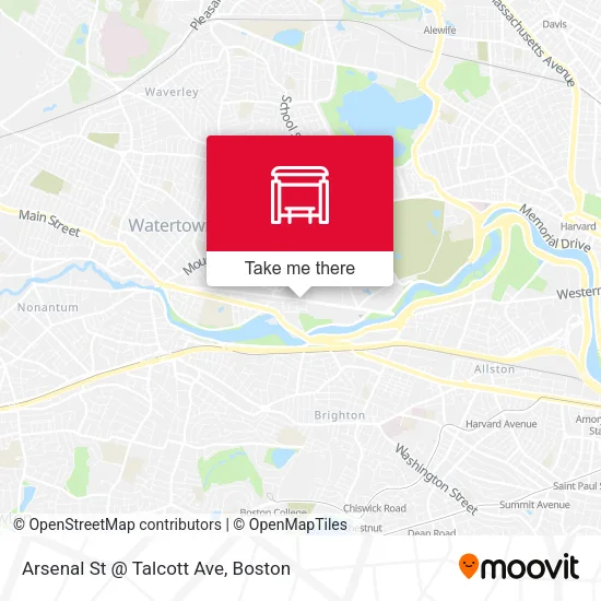 Mapa de Arsenal St @ Talcott Ave