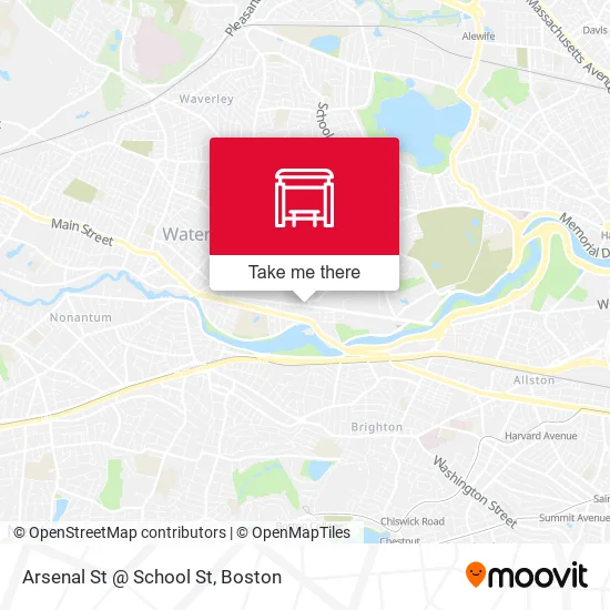 Arsenal St @ School St map