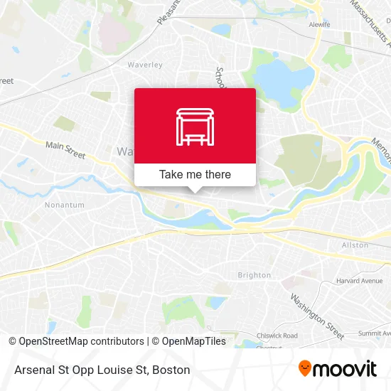 Mapa de Arsenal St Opp Louise St