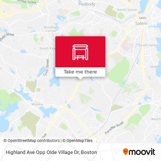 Mapa de Highland Ave Opp Olde Village Dr