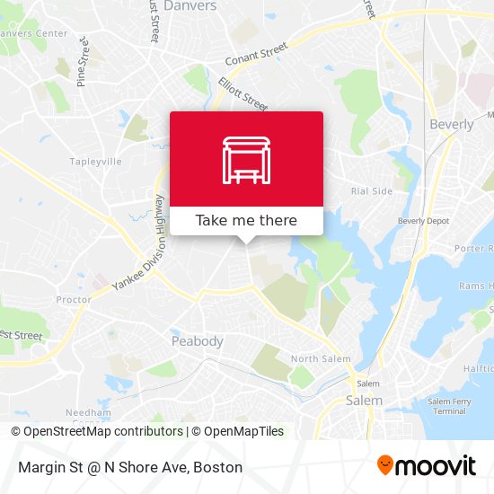 Margin St @ N Shore Ave map