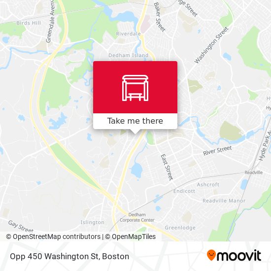 Mapa de Opp 450 Washington St