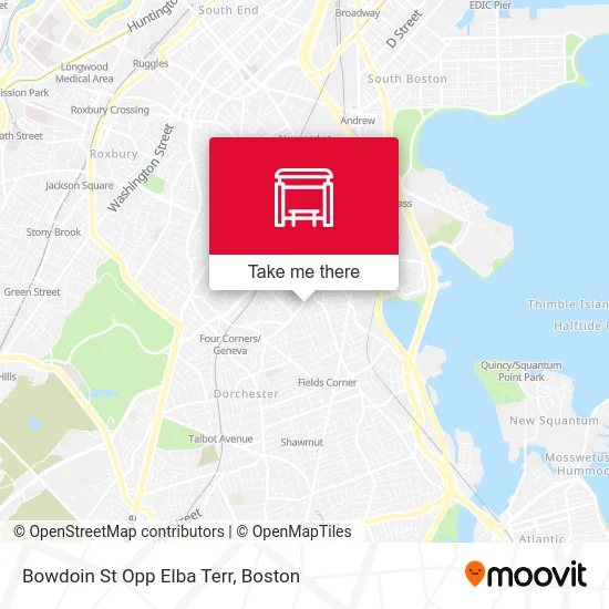 Bowdoin St Opp Elba Terr map