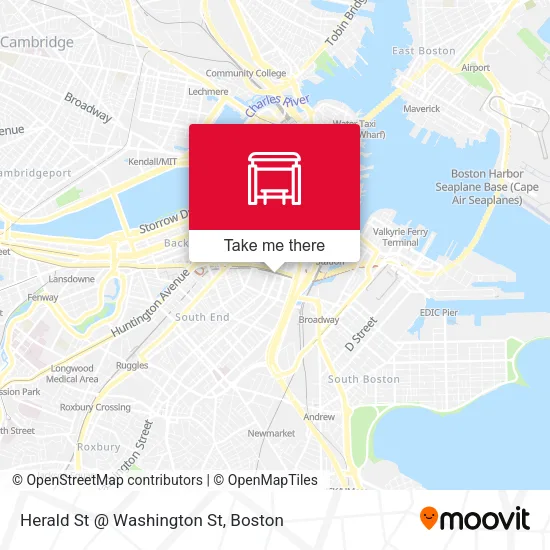 Mapa de Herald St @ Washington St