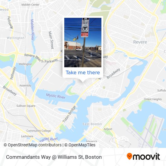 Commandants Way @ Williams St map