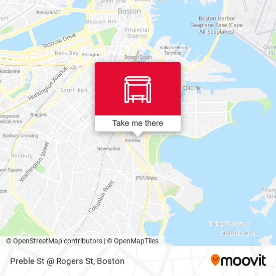 Mapa de Preble St @ Rogers St