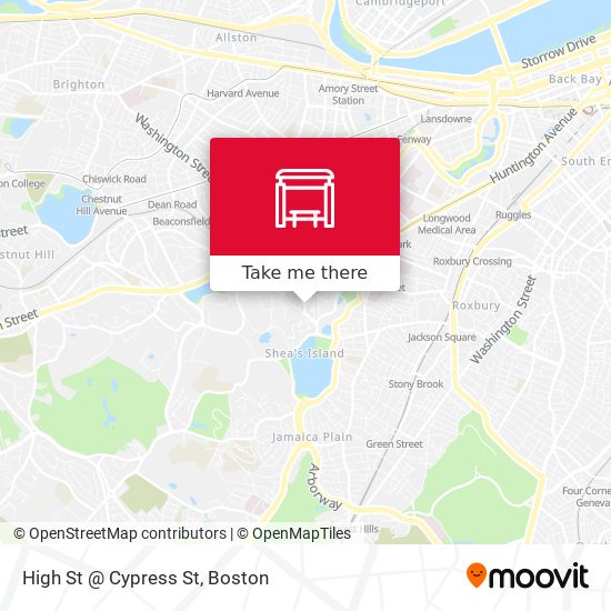 Mapa de High St @ Cypress St