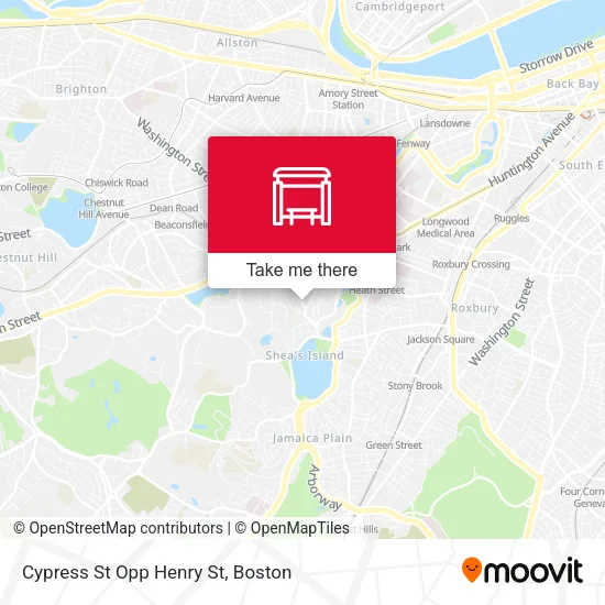 Mapa de Cypress St Opp Henry St
