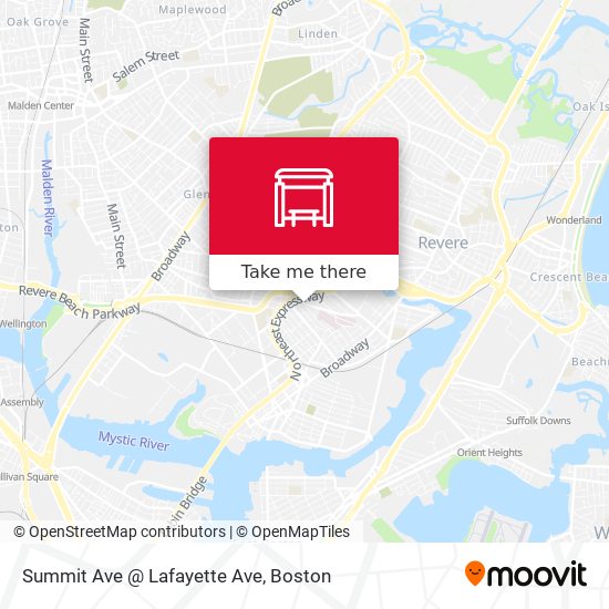 Mapa de Summit Ave @ Lafayette Ave