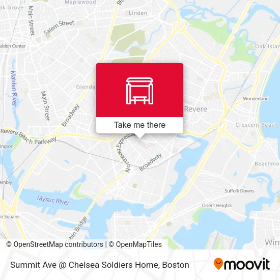 Mapa de Summit Ave @ Chelsea Soldiers Home