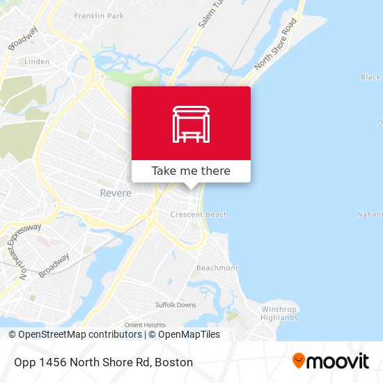 Mapa de Opp 1456 North Shore Rd