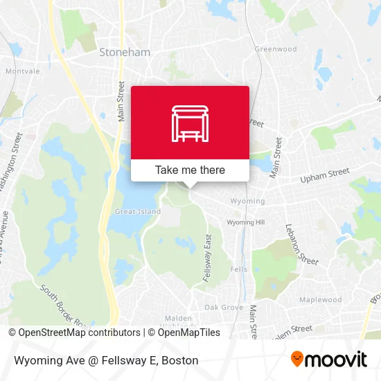 Wyoming Ave @ Fellsway E map