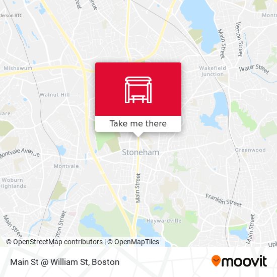 Mapa de Main St @ William St