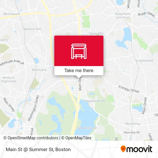 Main St @ Summer St map