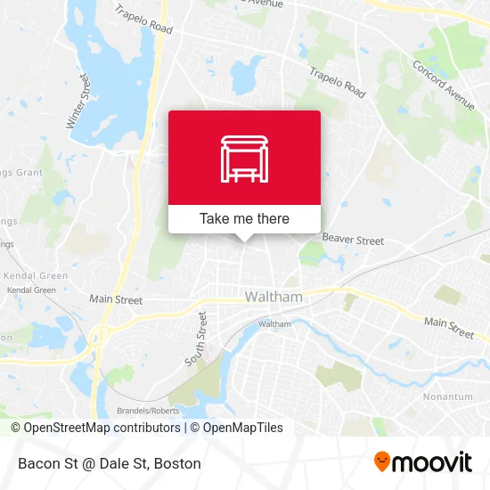 Mapa de Bacon St @ Dale St