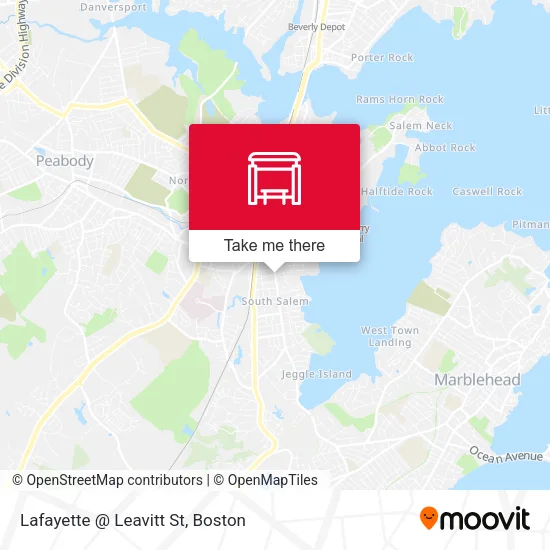 Lafayette @ Leavitt St map