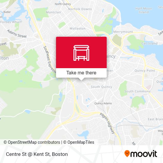Mapa de Centre St @ Kent St