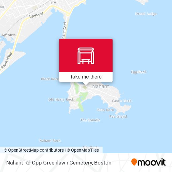 Nahant Rd Opp Greenlawn Cemetery map