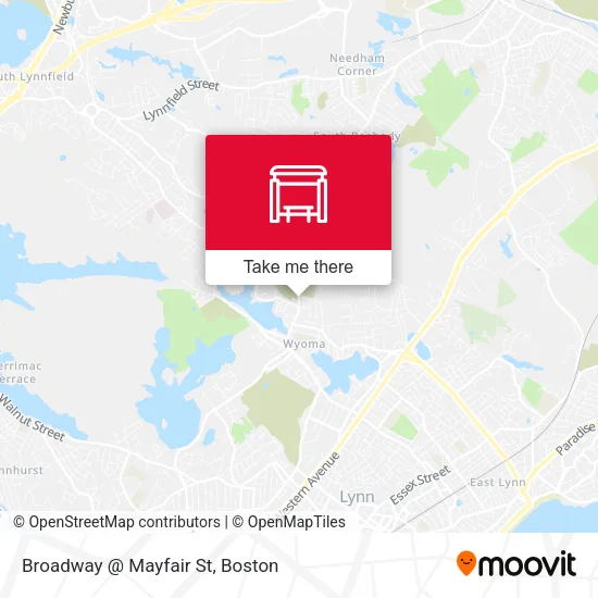 Broadway @ Mayfair St map