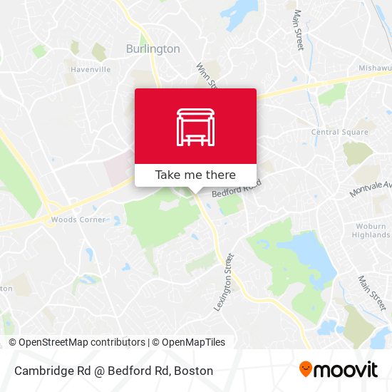 Cambridge Rd @ Bedford Rd map
