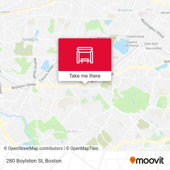 280 Boylston St map