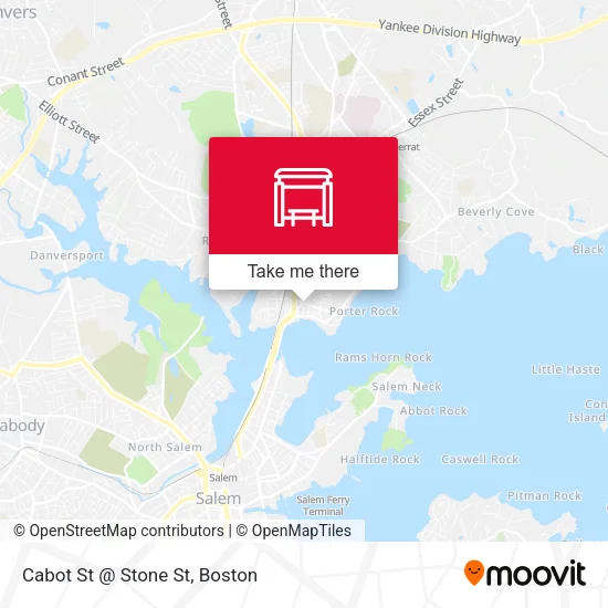 Cabot St @ Stone St map