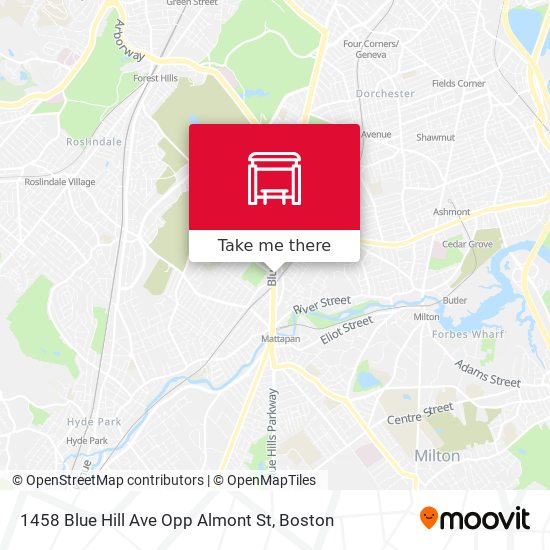 1458 Blue Hill Ave Opp Almont St map