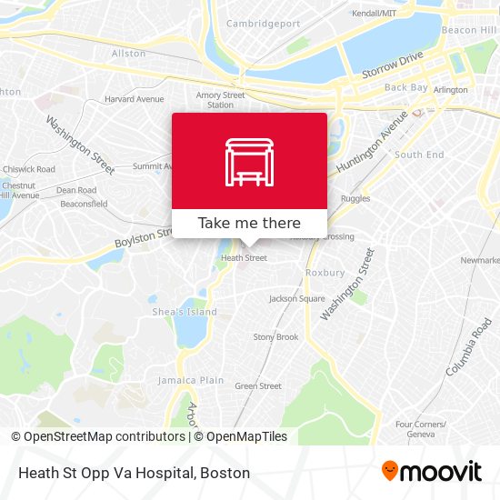 Heath St Opp Va Hospital map