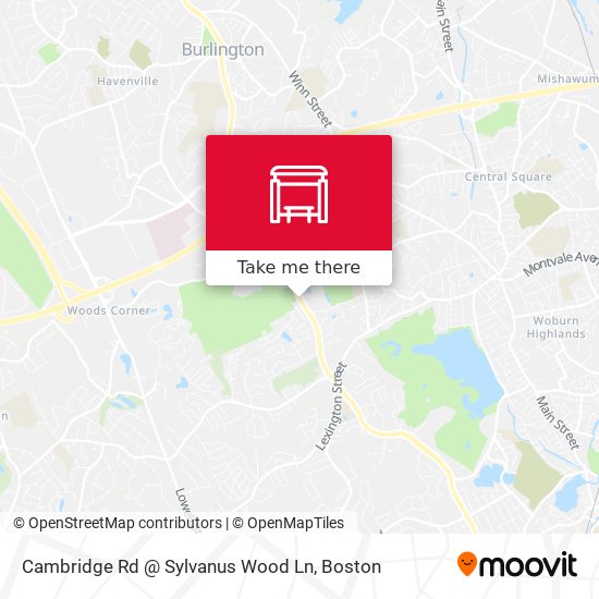 Cambridge Rd @ Sylvanus Wood Ln map