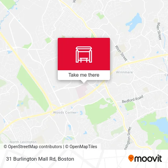 31 Burlington Mall Rd map