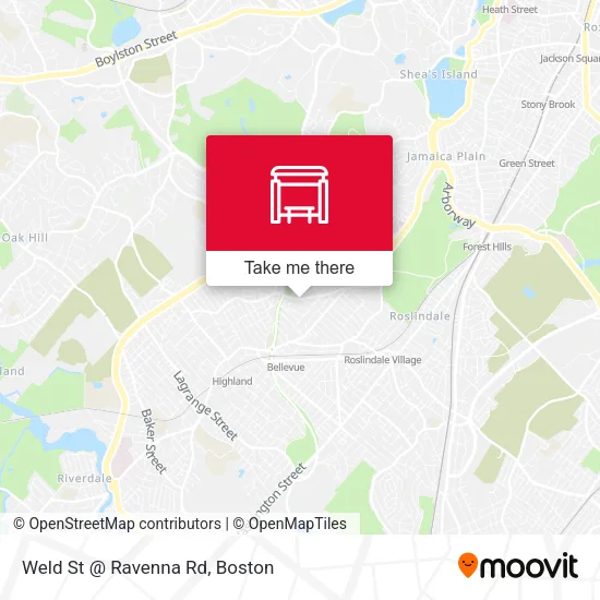 Weld St @ Ravenna Rd map