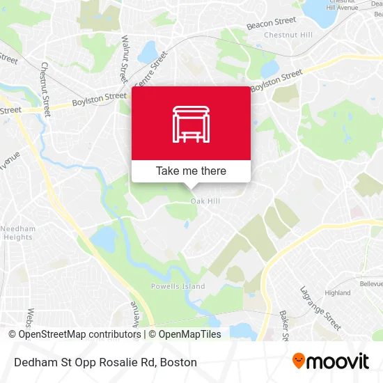 Dedham St Opp Rosalie Rd map