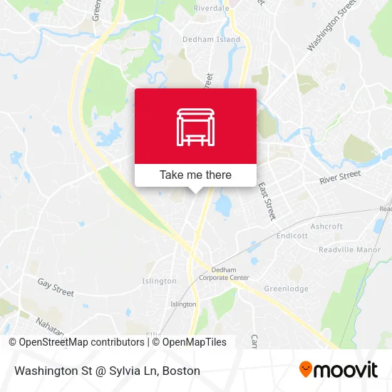 Washington St @ Sylvia Ln map