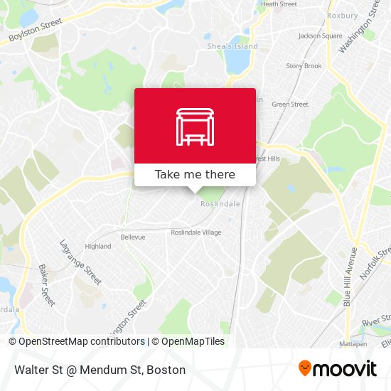 Walter St @ Mendum St map