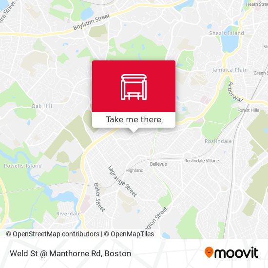 Weld St @ Manthorne Rd map
