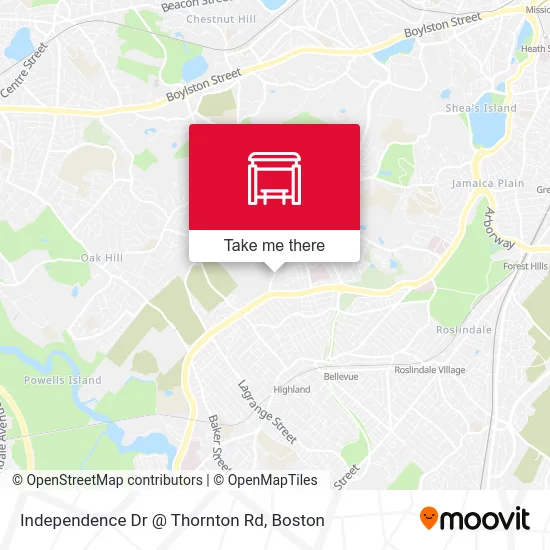 Independence Dr @ Thornton Rd map