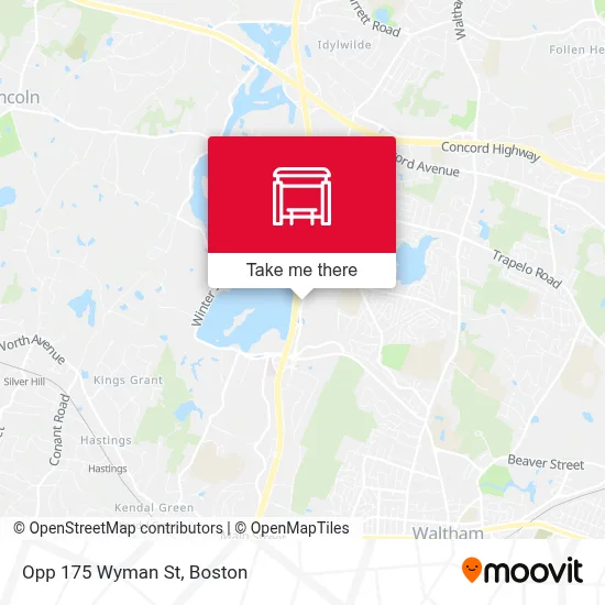Opp 175 Wyman St map