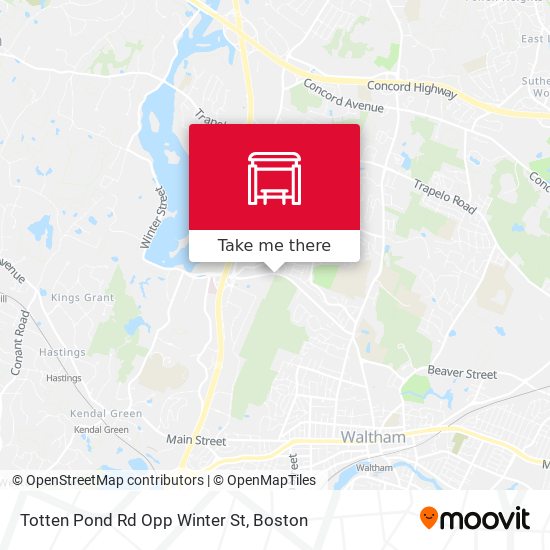 Totten Pond Rd Opp Winter St map