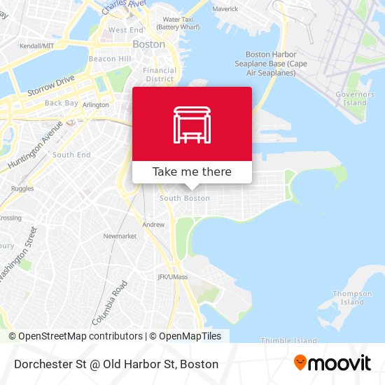 Dorchester St @ Old Harbor St map
