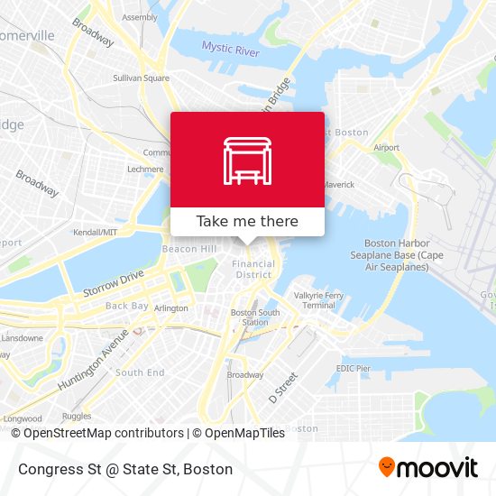 Congress St @ State St map