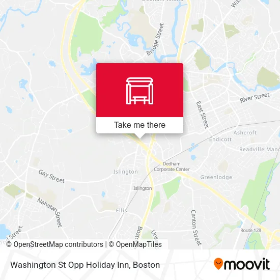 Mapa de Washington St Opp Holiday Inn