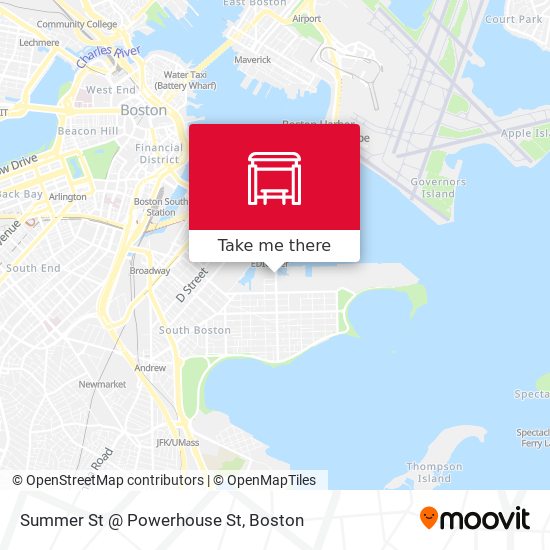 Summer St @ Powerhouse St map