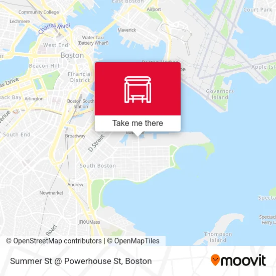 Summer St @ Powerhouse St map