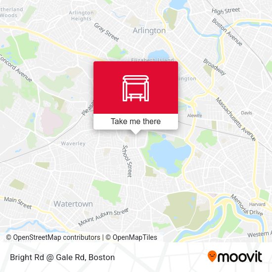 Mapa de Bright Rd @ Gale Rd