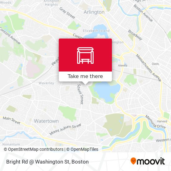 Bright Rd @ Washington St map
