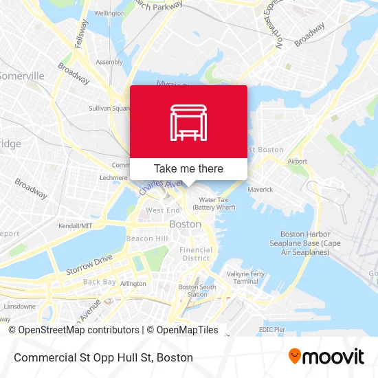 Commercial St Opp Hull St map