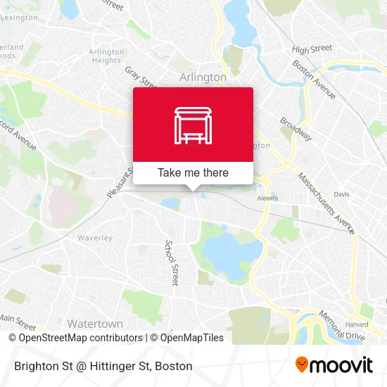 Brighton St @ Hittinger St map