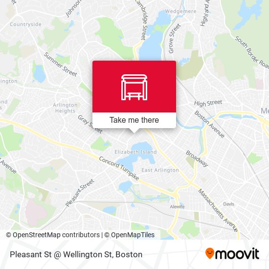 Pleasant St @ Wellington St map