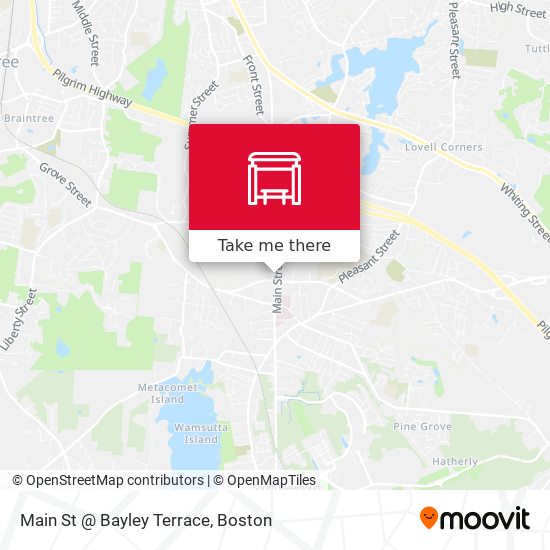 Main St @ Bayley Terrace map