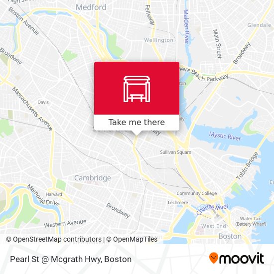 Mapa de Pearl St @ Mcgrath Hwy